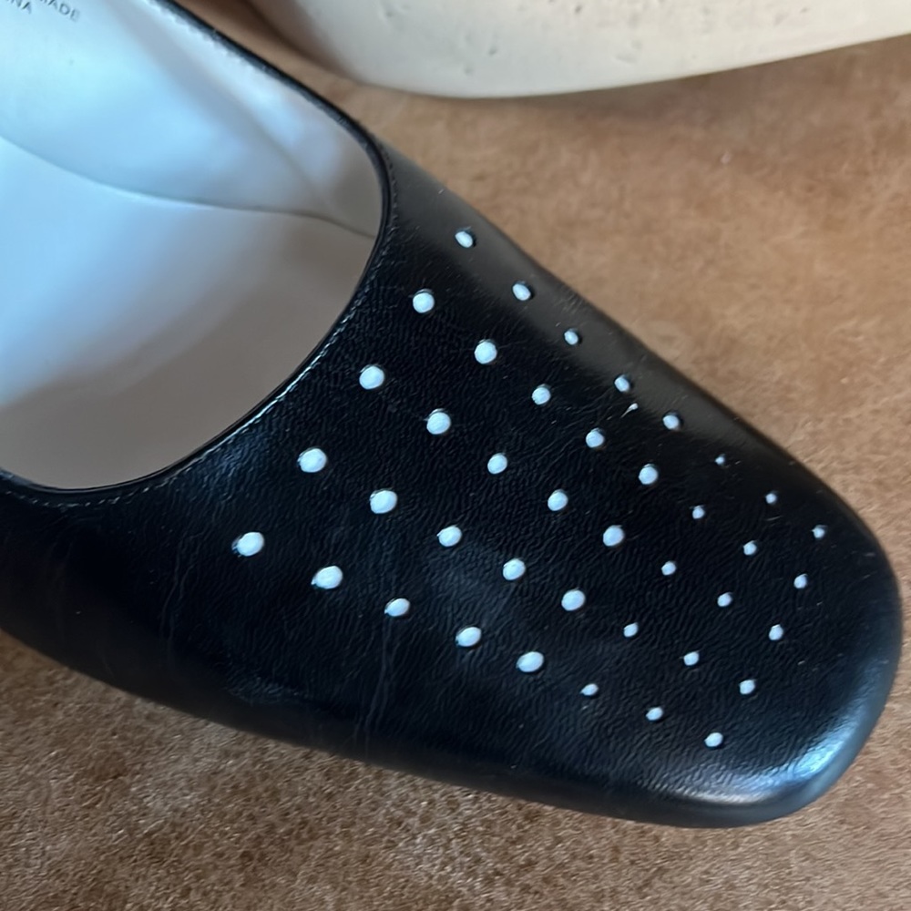 Black Dress 3” heel dress shoes size9